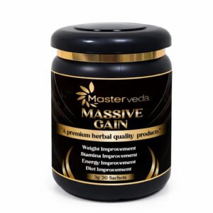 Master Veda Massive Gain Herbal Weight Gainer -30 Sachets